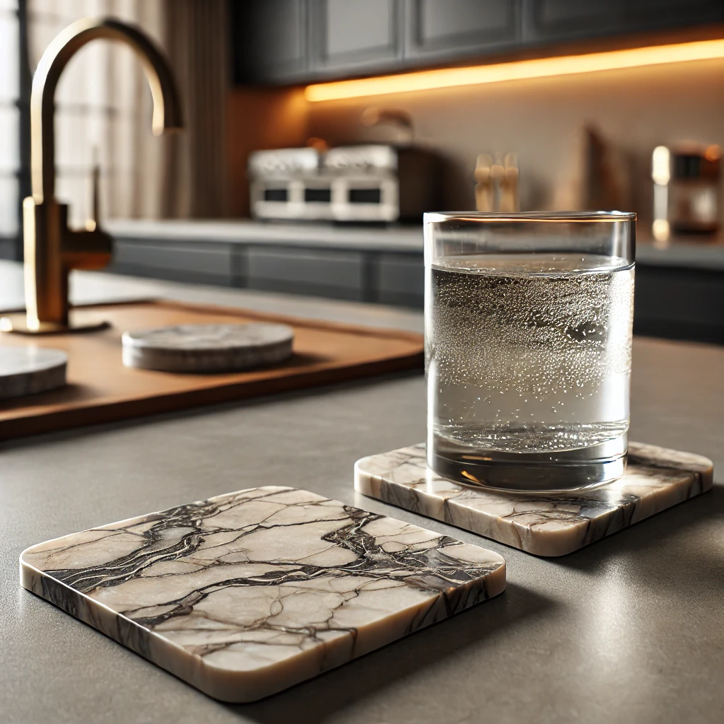 Marble Coaster : A Kitchen Essential