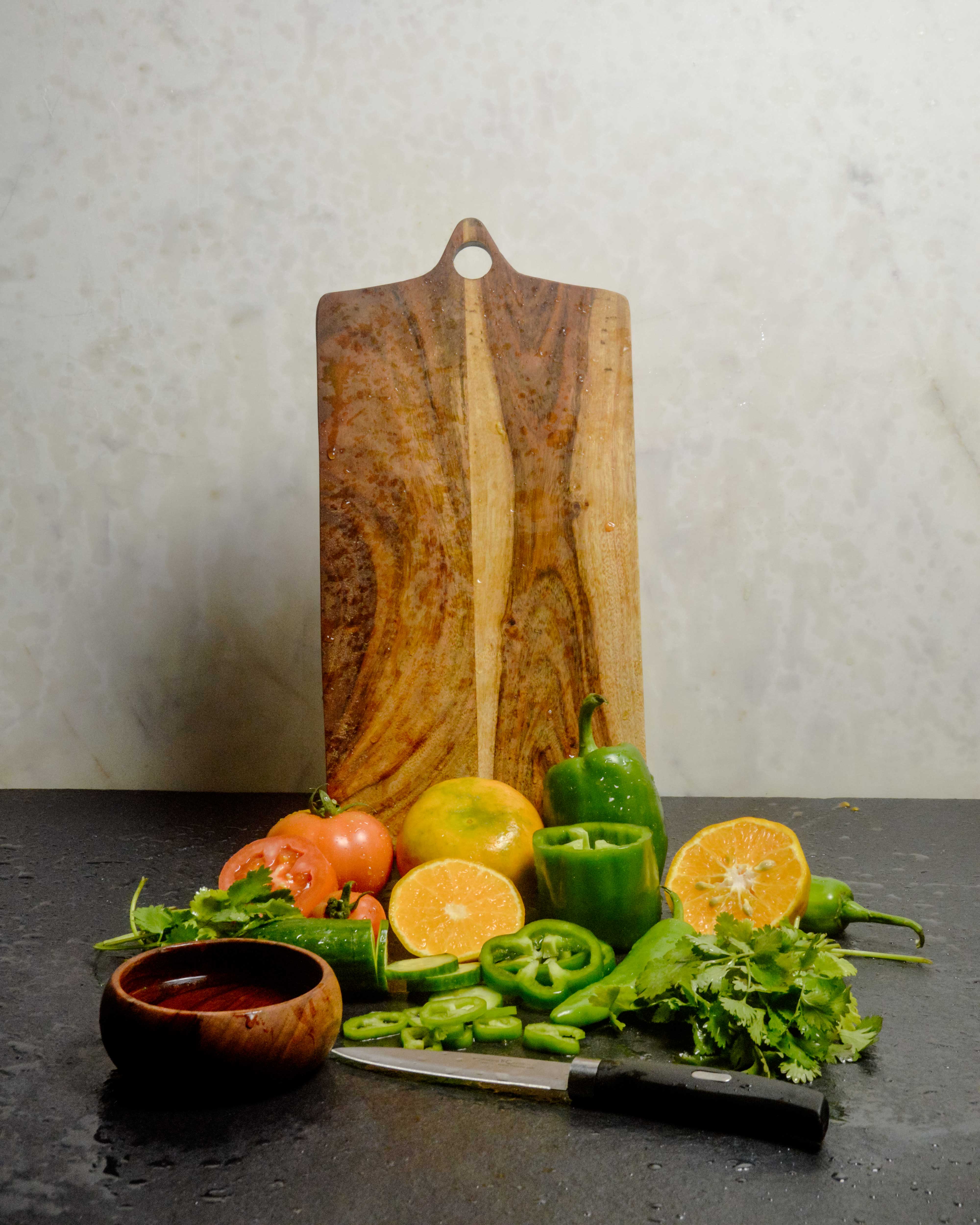 Contemporary Wooden Chopping Board | Sleek Modern Board