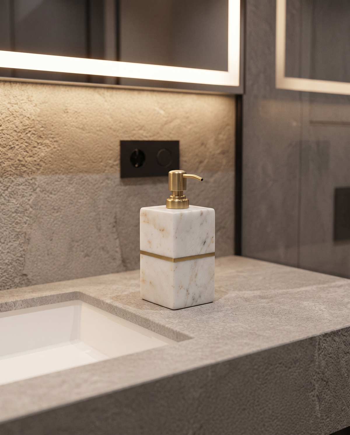 Bathroom Hamper - White